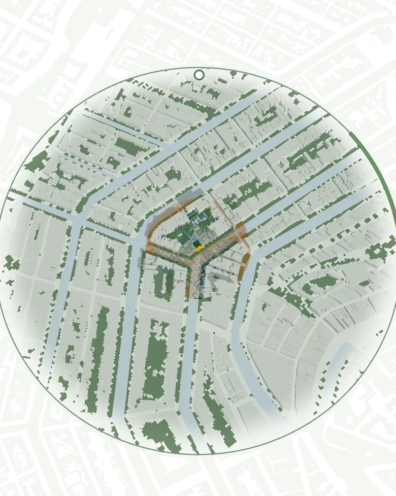 Het podium in de eindstand van hoofdstuk zes: groen en wat dichtbij is.
